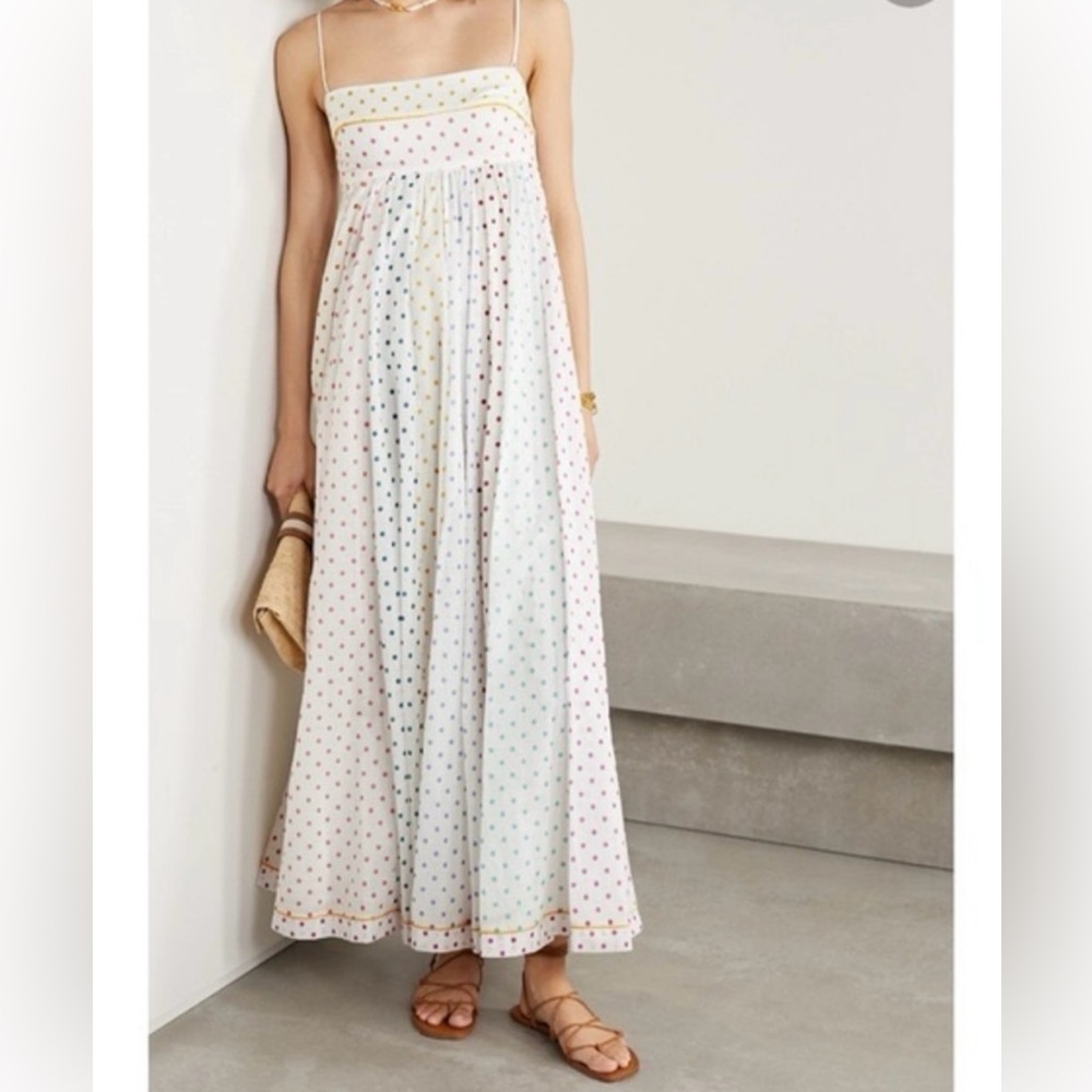 Zimmermann Bellitude Bandeau Polka Dot Dress Size 1 $695